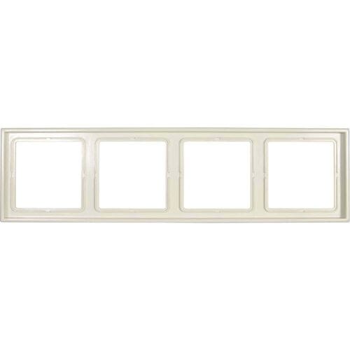 Jung LS984W Frame 4-voudig LS 990 Crème-wit 1 stuk(s)