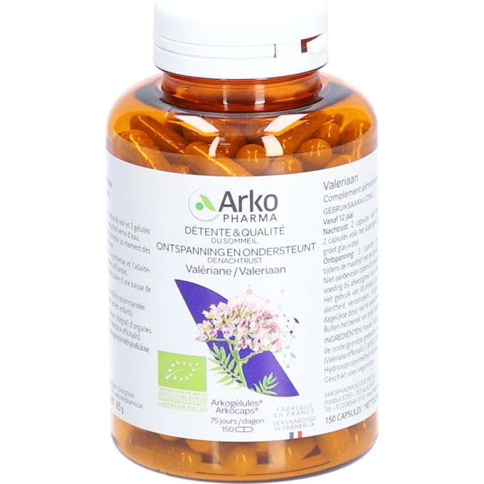 Arkocaps Valeriaan Bio 150 Capsules