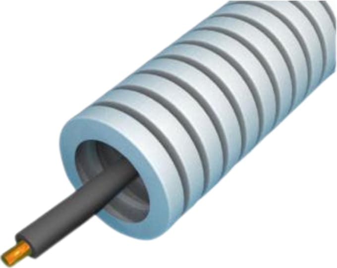 Snelflex flexibele buis VOB draad 1.5mm2 - 16mm per rol 100 meter (SF15)