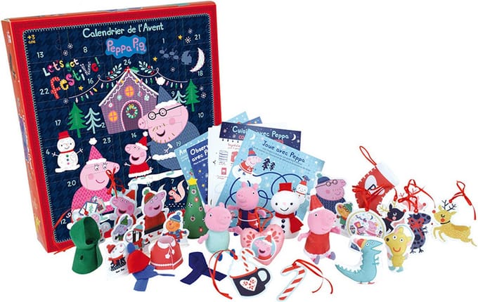 Peppa Pig Adventskalender (35 st.) - 39 x 36 x 6 cm