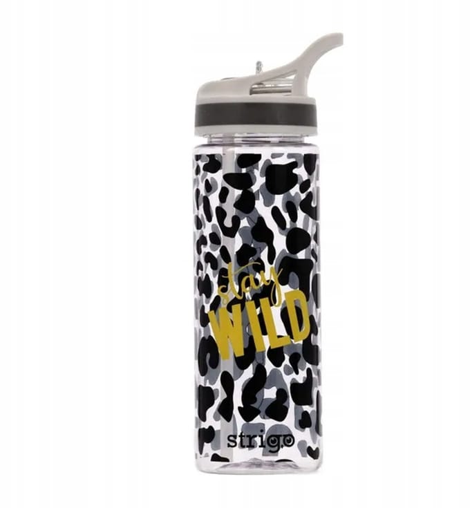Strigo Stay Wild Bidon 600ml - Lekvrij en Ergonomisch
