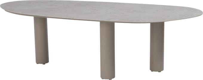 Estate dining tuintafel mango 240x105xH75 cm keramiek latte Taste 4SO