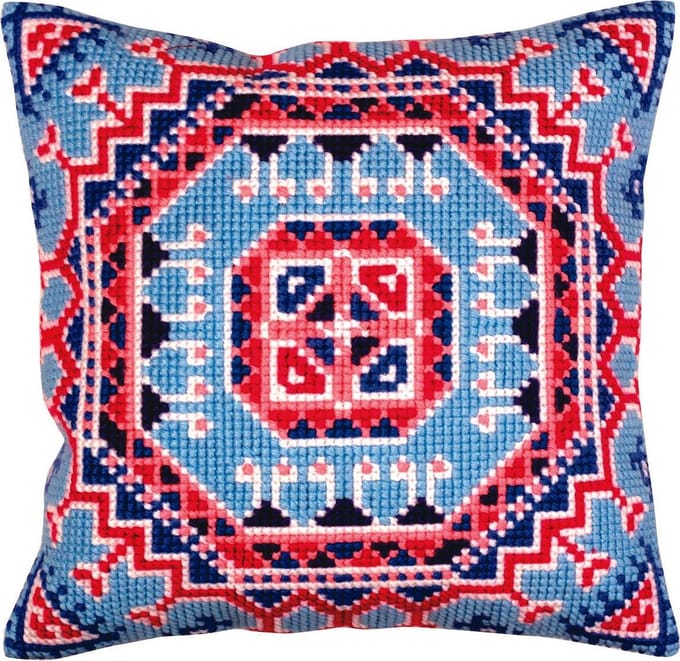 Kussen borduurpakket Persian medallion - Collection d'Art
