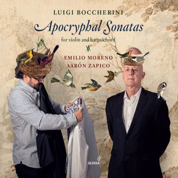 Emilio Moreno & Aarón Zapico - Boccherini: Apocryphal Sonatas For Violin And Harpsichord (CD)