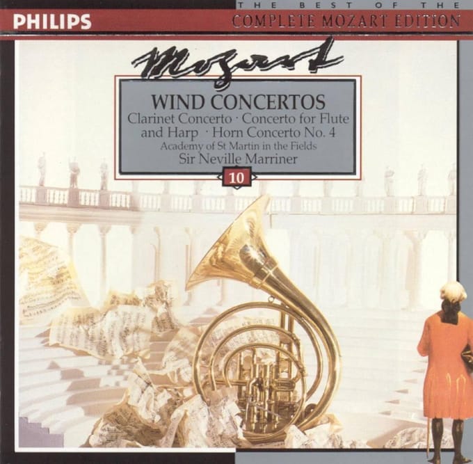 Mozart: Wind Concertos / Leister, Grafenauer, Marriner et al