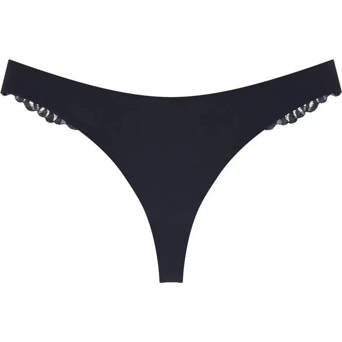 Triumph Pretty Micro String Dames Onderbroek - ZWART -