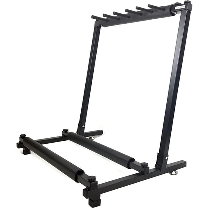Support multi-guitare 5 supports, présentoir universel pliable, Portable noir pour acoustique classique, noir