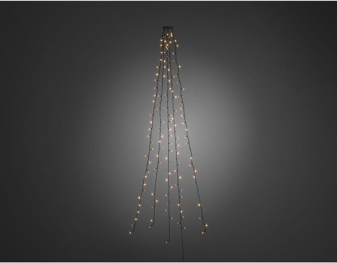Konstsmide Lichtmantel - 180cm - 5 strengen - 150 LED - warm wit