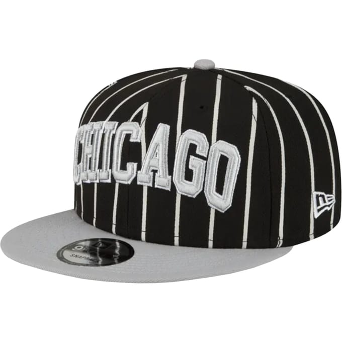New Era Chicago wit Sox Cityarch Pet Zwart
