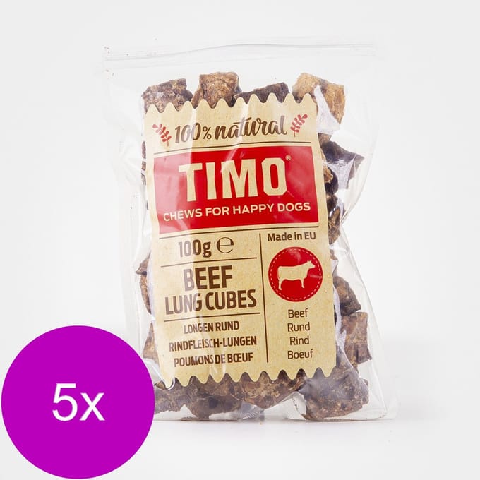 Timo Longen - Hondensnacks - 5 x Rund 100 g