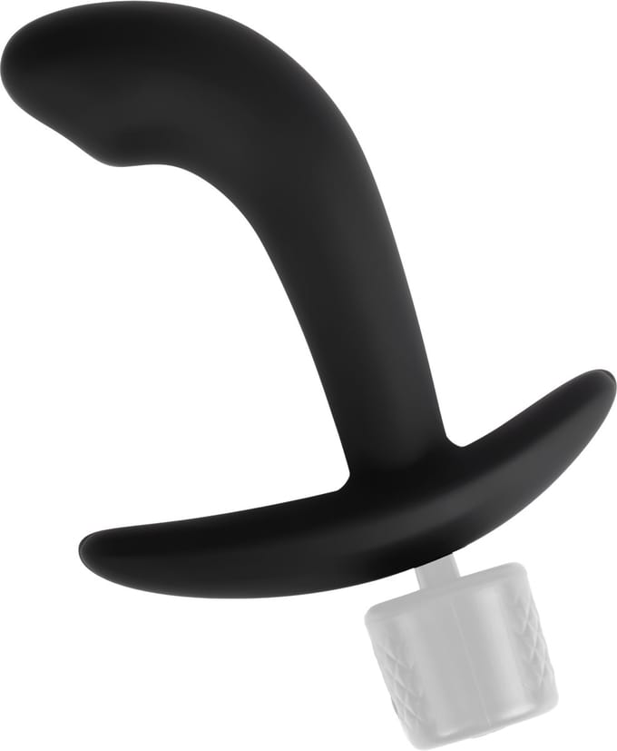 Rimba Electro Play - E-Stim Anaal Plug - E-Stim Prostaat Plug - Bi-Polair - Zwart