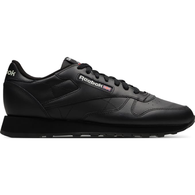 Reebok Classic Sneakers Heren - Zwart - Maat 41 - Leer