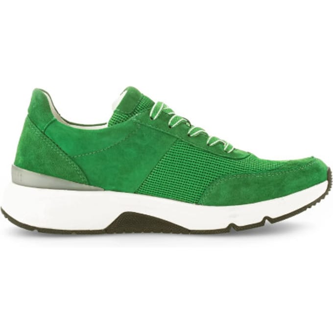 Gabor rollingsoft sensitive 46.897.34 - dames rollende wandelsneaker - Groen - maat 37 (EU) 4 (UK)
