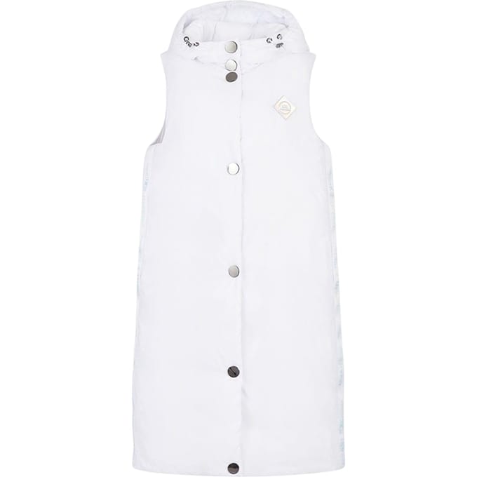 Armani Exchange Dames/Dames Gewatteerd Lang Gilet (Wit)