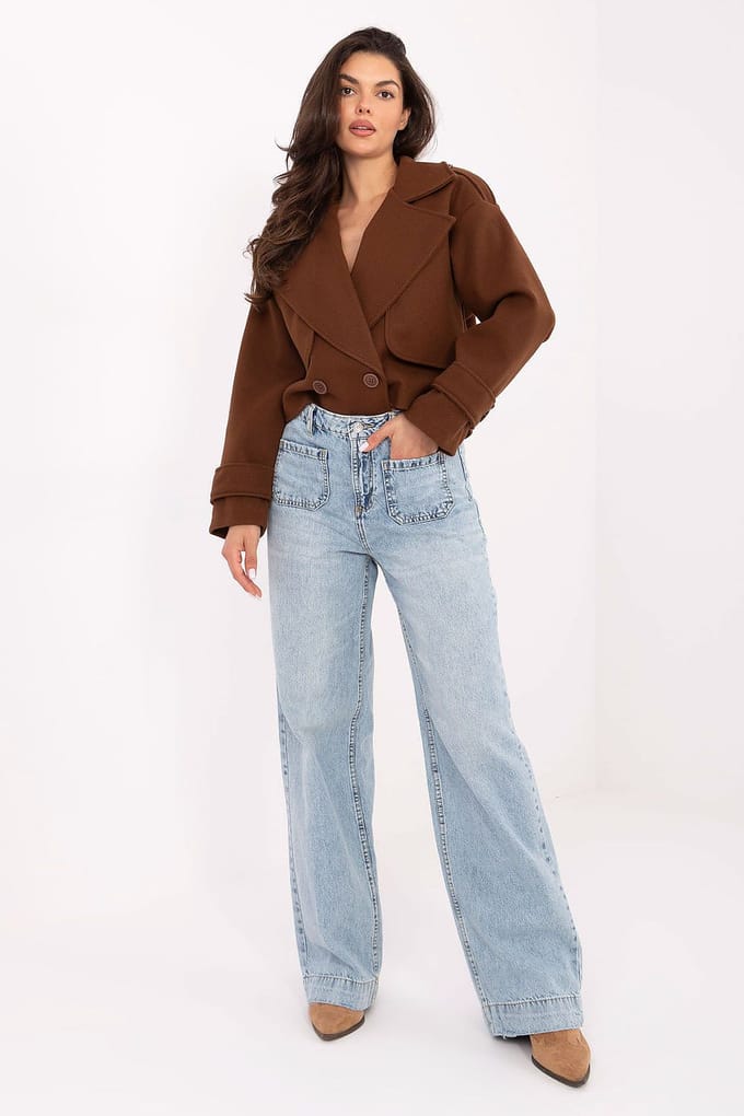 Relaxed High Waist Jeans - Lichtblauw / M