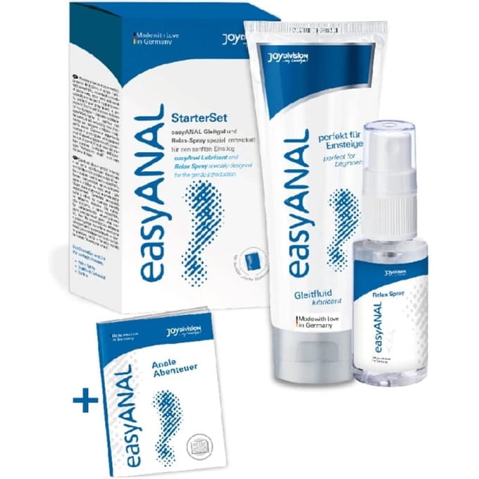 Joydivision easyANAL Starterset 80 ml Gel + 30 ml Spray