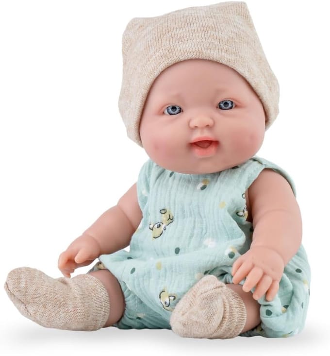 Kukuk Poppen Baby Nature Editie 28 cm in Etui