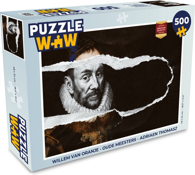 Puzzel Willem van Oranje - Oude Meesters - Adriaen Thomasz - Legpuzzel - Puzzel 500 stukjes