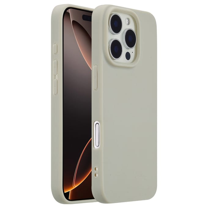 imoshion Hoesje - Geschikt voor Apple iPhone 16 Pro - Color Backcover - Grijs