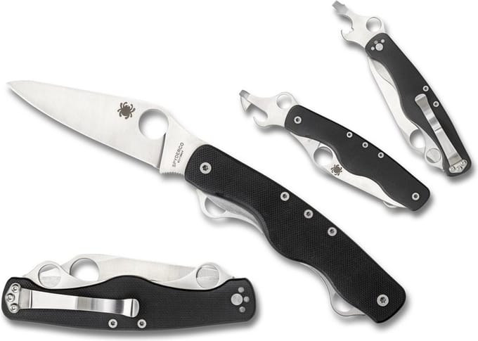 Spyderco Zakmes Clipitool Standard Black 8Cr13MoV PE
