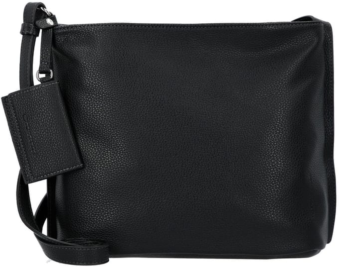 TOM TAILOR schoudertas Amarea Hobo Bag Black zwart