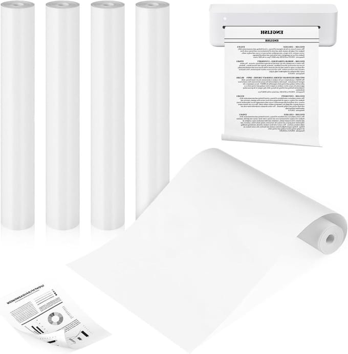 Thermisch Printerpapier A4 - BPA-vrij - Sneldrogend - Draagbare Printer - Fotoafdrukken