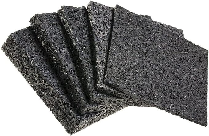 Rubberen Terrastegels 90x90mm - Diverse Dikte 3 t/m 20mm - Rubbergranulaat Onderlegger