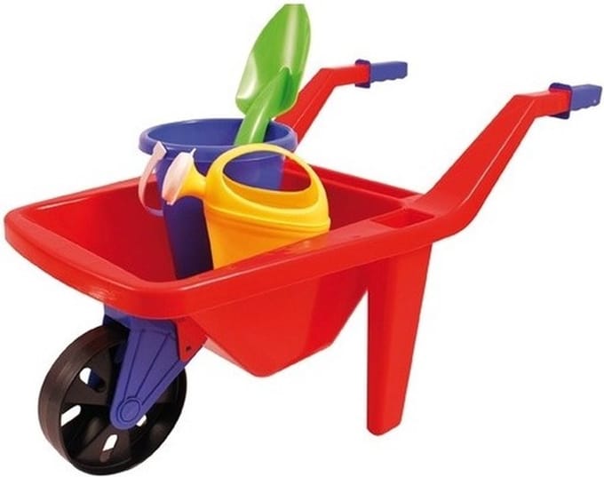 Speelgoed kruiwagen - inclusief tuinspeelgoed - buitenspeelgoed - 65 cm
