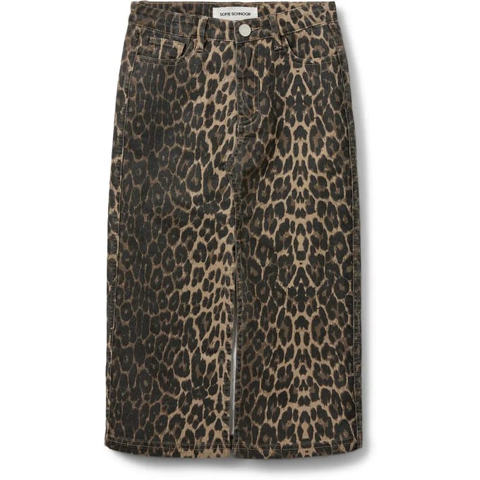 Sofie Schnoor - Caliasy leo rok - Bruin - Maat 176
