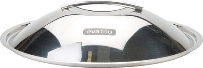 Eva Trio - Deksel Dome Ø 32 cm - Roestvast Staal - Zilver -