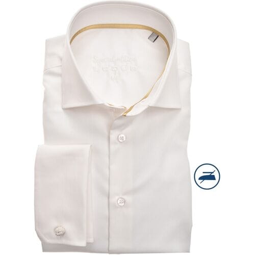 Ledûb Overhemd Special Edition Modern Fit Off White / male