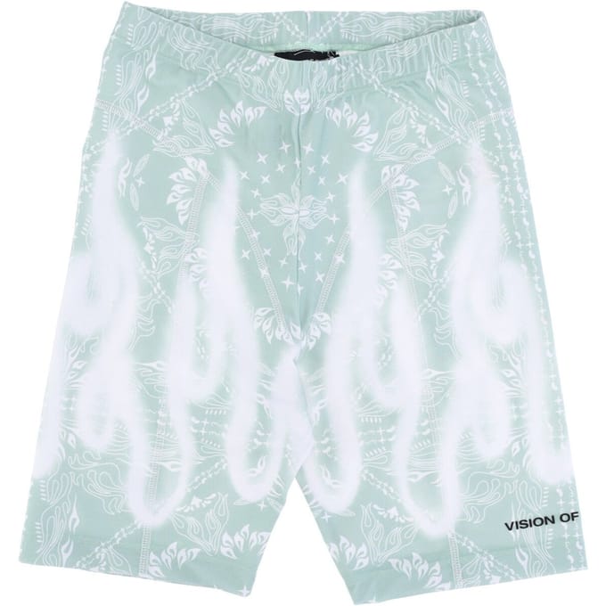 Damesfietsbroek Bandana Print Legging Groen
