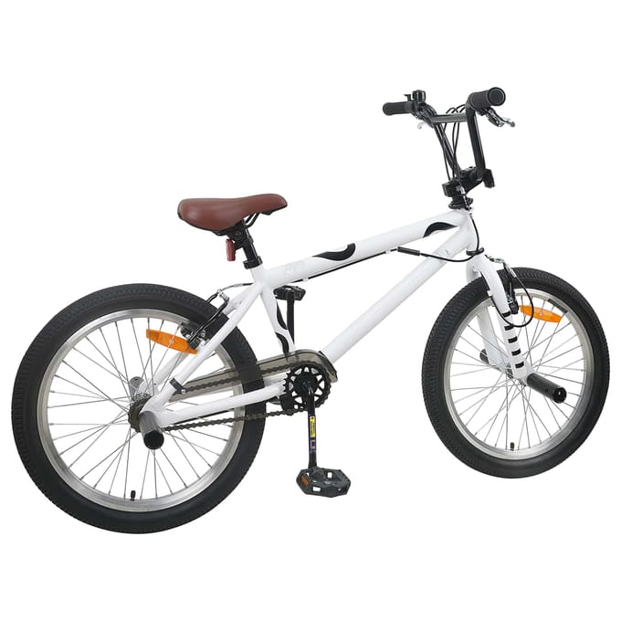 vidaXL - BMX - Fiets - 20 - Inch - voor - kinderen - ouder - dan - 9 - jaar - Wit