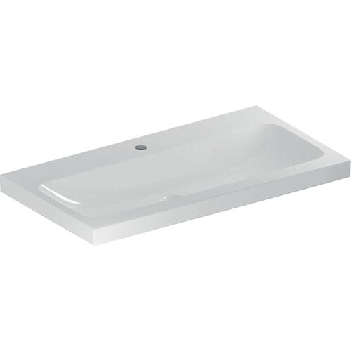 Geberit iCon Light washbasin 90 cm with tap hole in the middle, without overflow 501.836.00.5