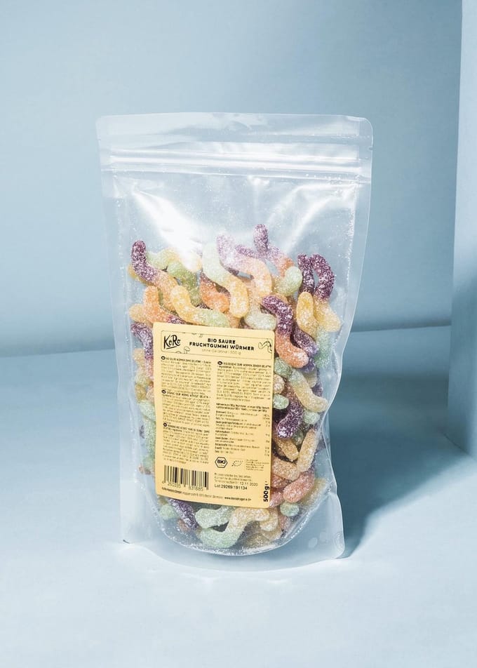 KoRo | Bio zure wormen zonder gelatine 1,5 kg