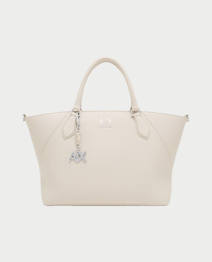 Armani Exchange Xw003086_af26569 Shopper Tas Beige