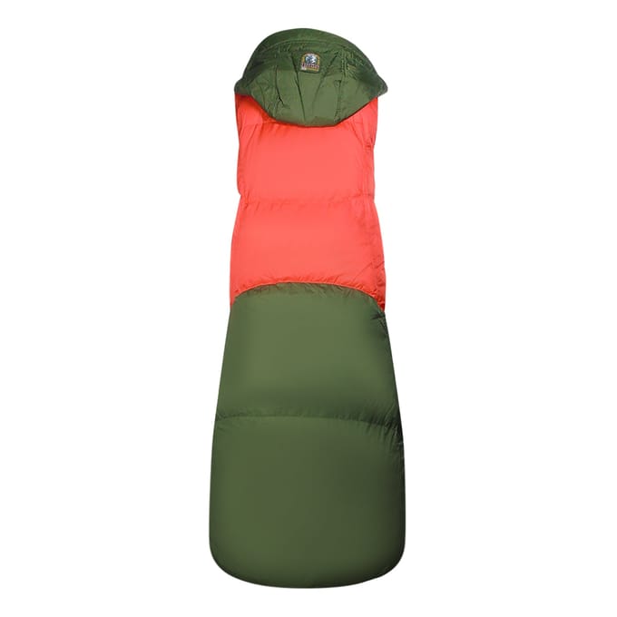Parajumpers Lory groen lang donsjack met capuchon