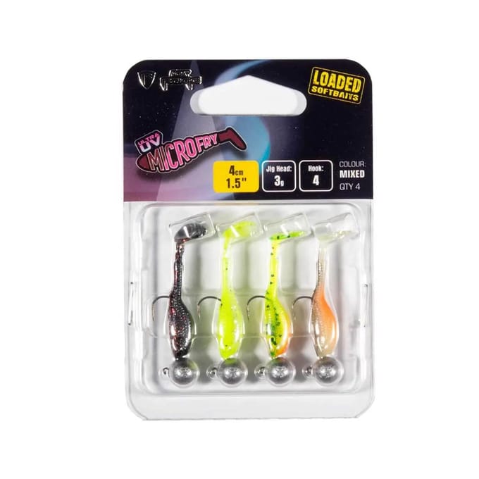 Fox Rage Loaded Softbait Ultra UV Micro Fry 4cm