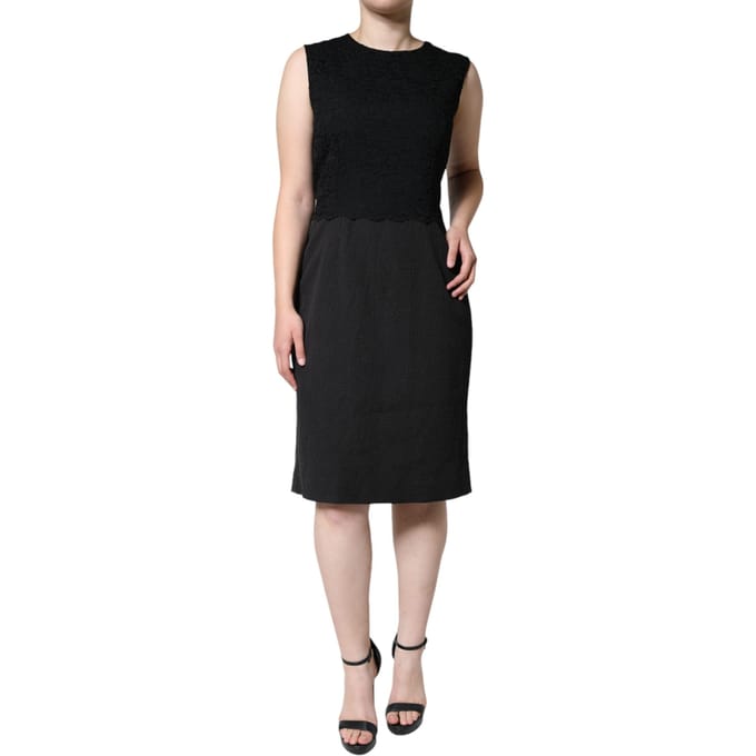 Kanten Sheath Jurk