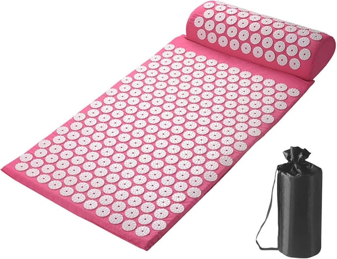 Meditatie Mat - Acupressuur Set - Ontspanning Lichaam - Zachte Spons Vulling - 40 x 18 x 18 cm