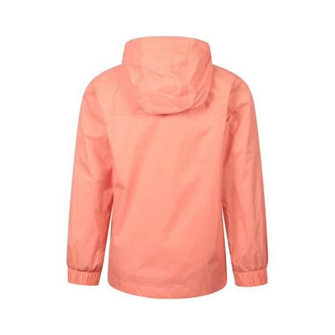 Mountain Warehouse Kinderen/Kinderen Torrent waterdichte jas met getapete naad (Koraal)