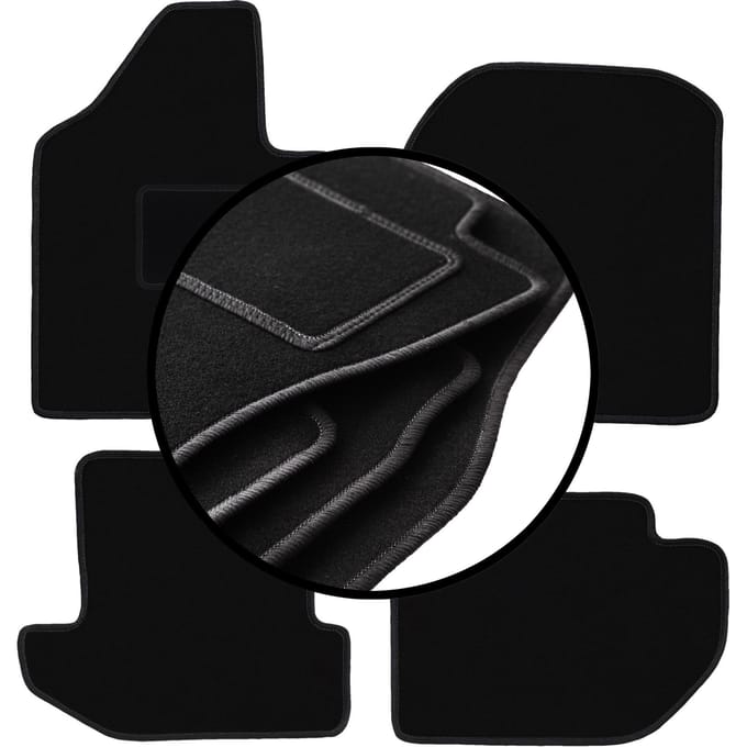Complete set veloursmatten voor: Suzuki Samurai off-road (1981-1998)