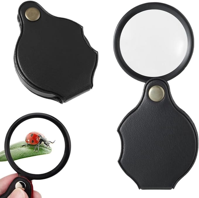 Dailygoods - Draagbare Vergrootglas met 10x Vergroting