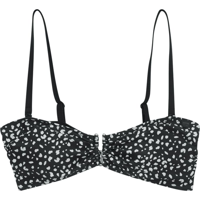 Regatta Dames/Dames Aceana III Polka Dot Bikini Top (Zwart/Wit)