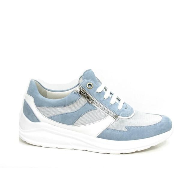 Solidus Kitty blauw wit sneaker K (Maat - 6, Kleur - Blauw)
