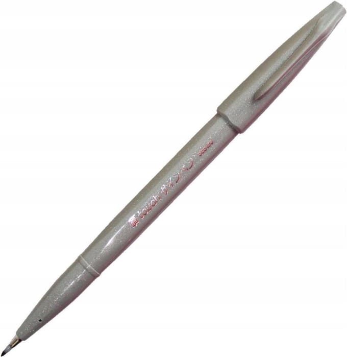 Pentel Brush Sign SES15C Grijs