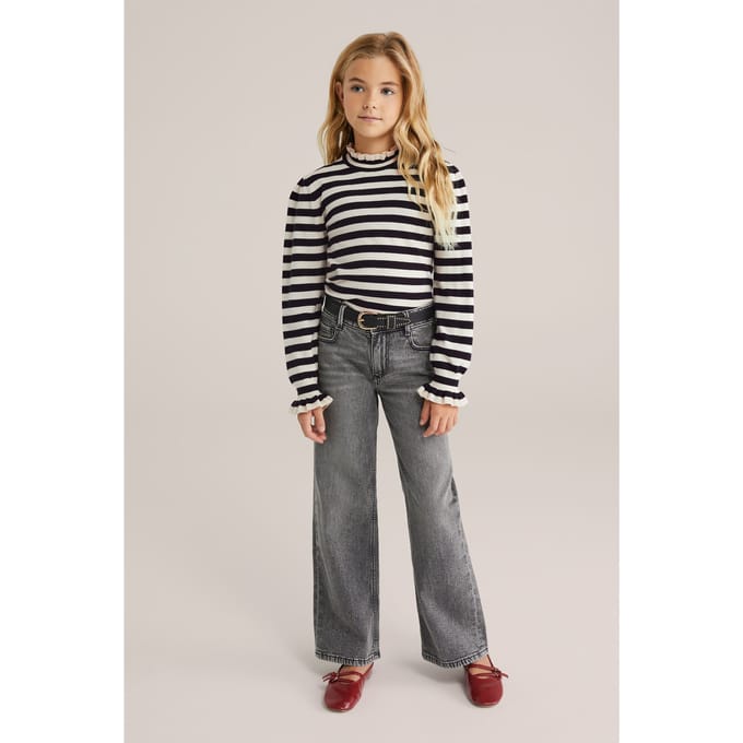 We Fashion Knitted Pullover Black Größe: 158/164 | Strickjacken Outlet | kids | Schwarz