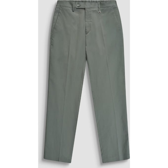 regular fit mannen groene agave broek