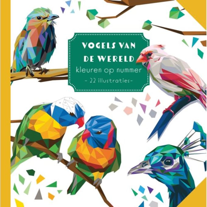 Vogels Van De Wereld - Kleuren Op Nummer