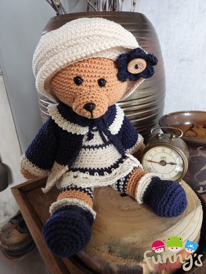 Haakpakket Funny bear Emily v2